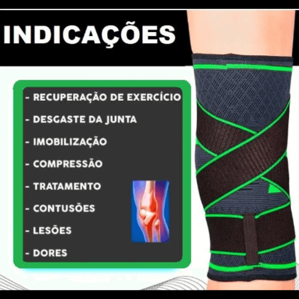 Joelheira de Compressão Frete Grátis - Ultimas Unidade
