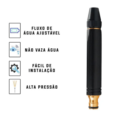 Pistola De Água De Alta Pressão Doméstica 3 em 1 - Estoque limitado