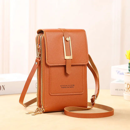 PROMOÇÃO - Bolsa Feminina Elegance Tech - Couro Premium