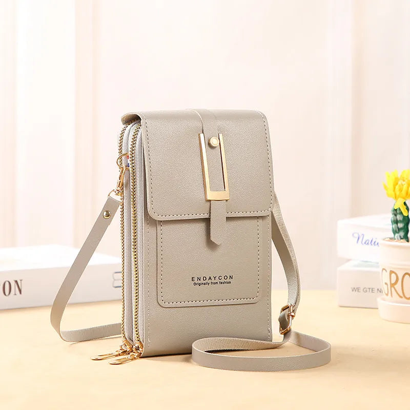 PROMOÇÃO - Bolsa Feminina Elegance Tech - Couro Premium