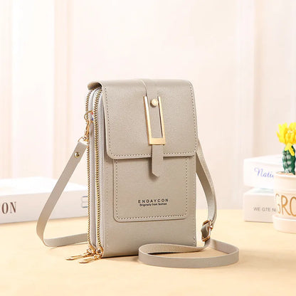 PROMOÇÃO - Bolsa Feminina Elegance Tech - Couro Premium