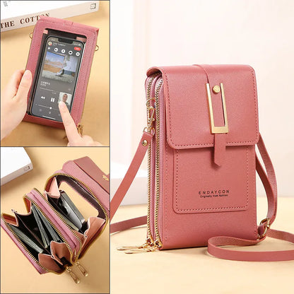 PROMOÇÃO - Bolsa Feminina Elegance Tech - Couro Premium