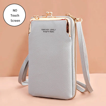PROMOÇÃO - Bolsa Feminina Elegance Tech - Couro Premium