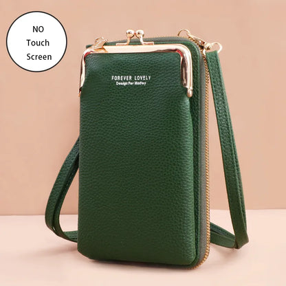 PROMOÇÃO - Bolsa Feminina Elegance Tech - Couro Premium