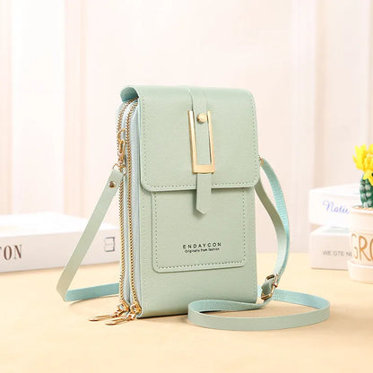 PROMOÇÃO - Bolsa Feminina Elegance Tech - Couro Premium