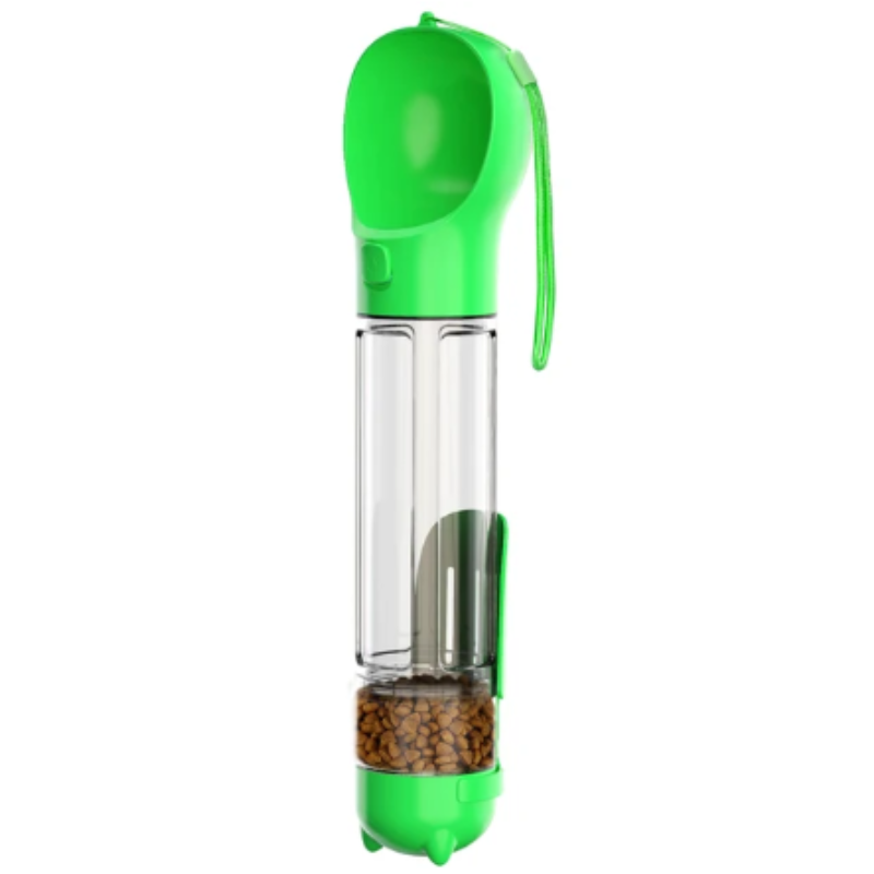 HidroPet™ a Garrafa Portátil para Cães e Gatos 4 em 1