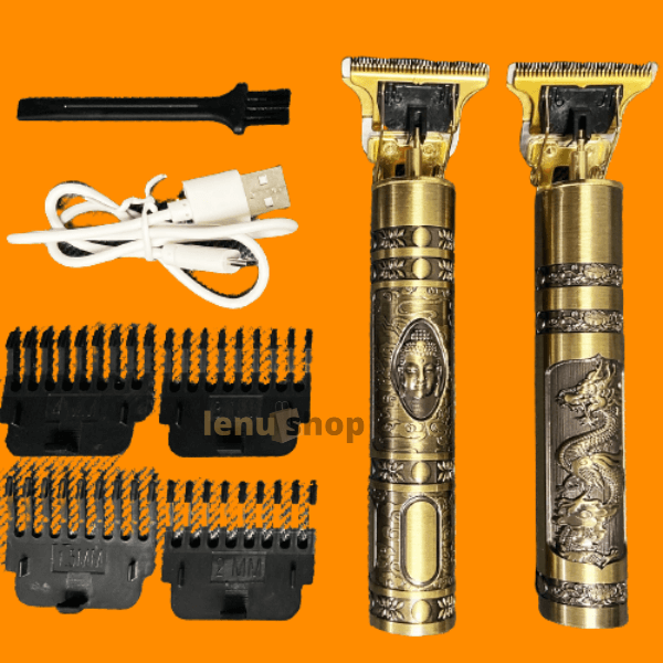 Maquina de Acabamento Barba Cabelo Recarregável Sem Fio