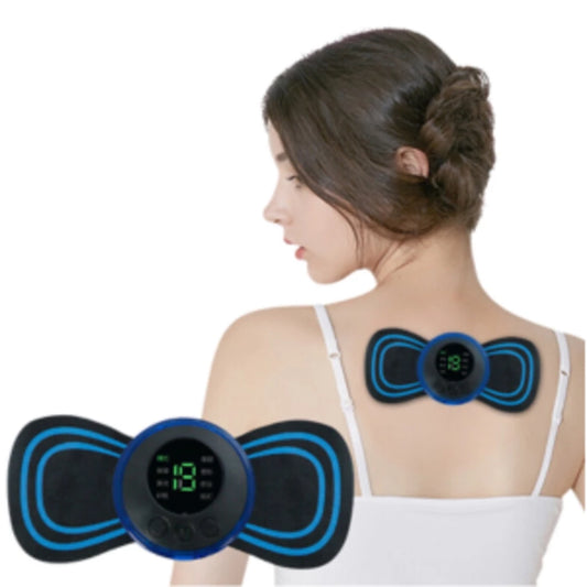 Promoção-Mini Massageador Elétrico Portátil Alivia Dores Corpo Pescoço