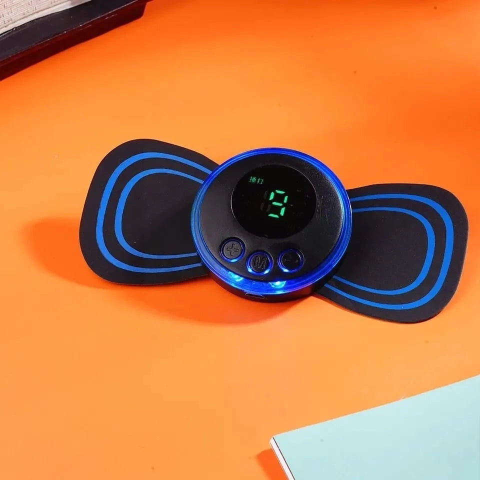 Promoção-Mini Massageador Elétrico Portátil Alivia Dores Corpo Pescoço