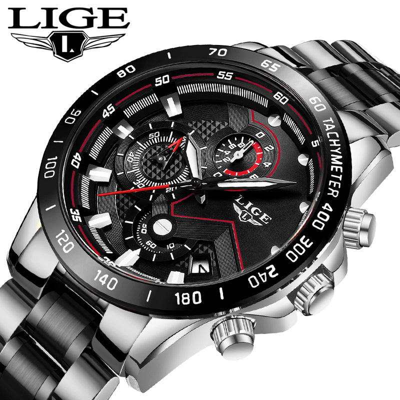 Relógio Masculino - LIGE - Lenu Shop